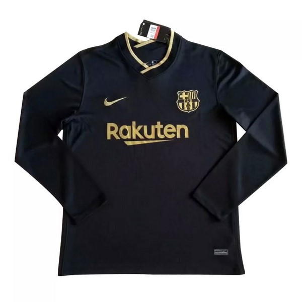 Thailand Trikot Barcelona Auswarts ML 2020-21 Schwarz